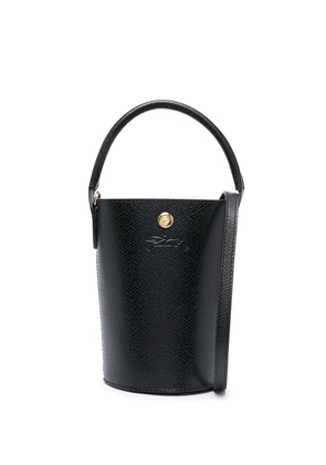 Longchamp XS Épure leather crossbody bag - Black