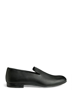 Giorgio Armani Leather Loafers
