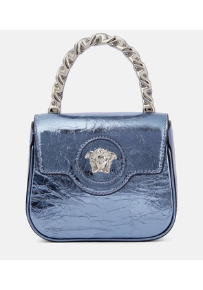 Versace La Medusa Mini leather tote bag