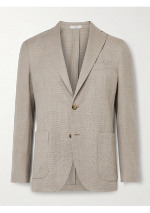 Boglioli - K-Jacket Slim-Fit Unstructured Wool-Hopsack Blazer - Men - Neutrals - IT 46