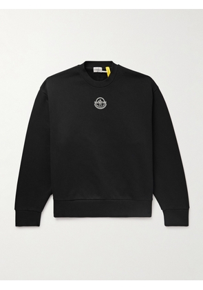 Moncler Genius - Roc Nation by Jay-Z Logo-Print Cotton-Jersey Sweatshirt - Men - Black - S
