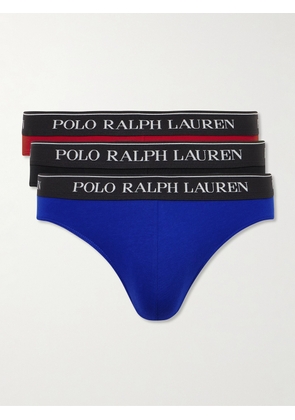 Polo Ralph Lauren - Three-Pack Stretch-Cotton Briefs - Men - Black - S