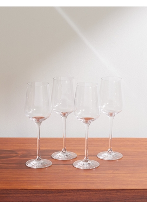 The Conran Shop - Theia Set of Four Crystal White Wine Glasses - Men - Neutrals
