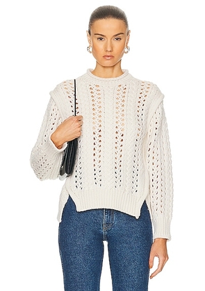 A.L.C. Chandler Sweater in Off White - Cream. Size XS (also in L, M, S).