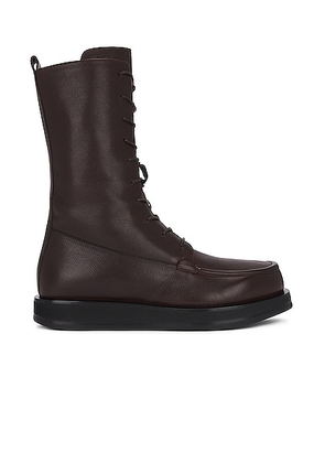 The Row Patty Boot in Dark Brown - Brown. Size 36 (also in 36.5, 37.5, 38, 39, 41).