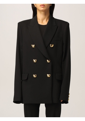 Moschino Couture double-breasted blazer with Teddy buttons