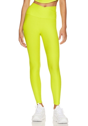 Beyond Yoga Spacedye At Your Leisure High Waisted Midi Legging in Green. Size L.