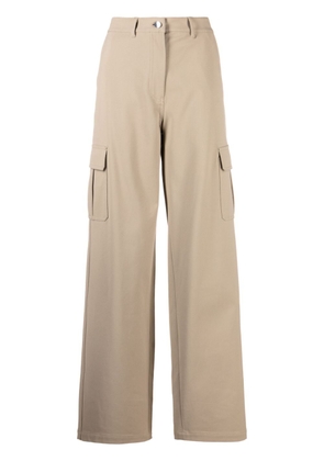 Theory wide-leg cargo trousers - Neutrals