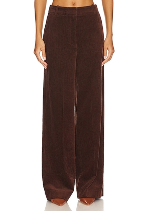 Favorite Daughter The Lana Cord Pant in Chocolate. Size 12, 4, 6, 8.