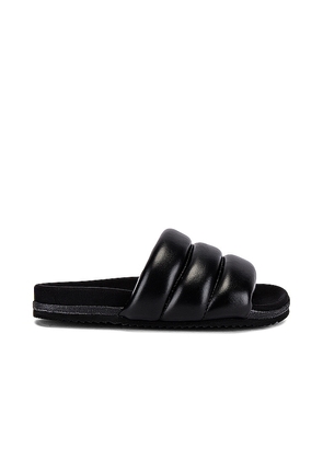 R0AM The Puffy Slide in Black. Size 10, 36, 37, 38, 39, 40, 41, 7.
