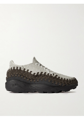 Nike - Air Footscape Woven Webbing Suede Sneakers - Black - US5,US5.5,US6,US6.5,US7,US7.5,US8,US8.5,US9,US9.5,US10,US10.5,US11