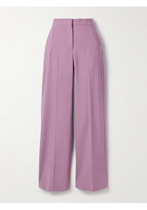 Tory Burch - Wool-blend Wide-leg Pants - Pink - US0,US2,US4,US6,US8,US10