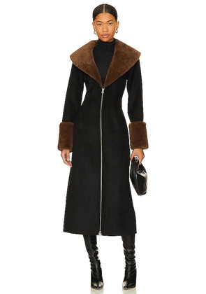 LPA Giovanna Coat in Black. Size M, XS.