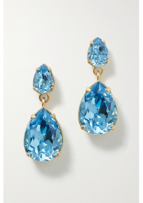 Roxanne Assoulin - Double Tear Gold-tone Crystal Earrings - One size