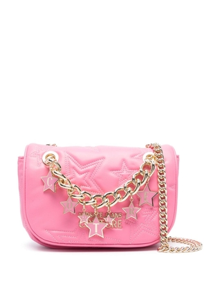 Versace Jeans Couture Range Stars faux-leather crossbody bag - Pink