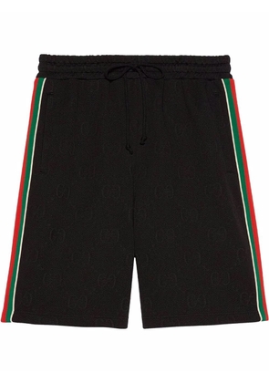 Gucci GG-jacquard Bermuda shorts - Black