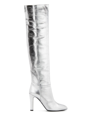 Giuseppe Zanotti knee length boots - Silver