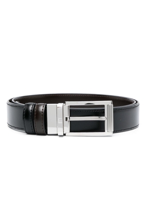 Dunhill reversible leather belt - Black