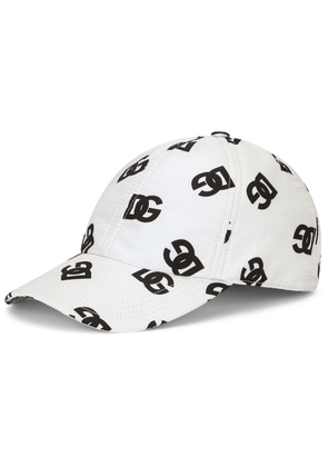 Dolce & Gabbana DG-logo baseball cap - White