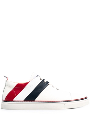 Thom Browne RWB diagonal stripe sneakers - White