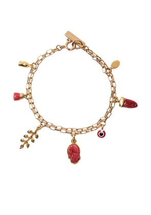 ISABEL MARANT gold-plated charm bracelet