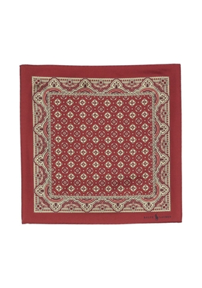 Polo Ralph Lauren silk pocket square - Red