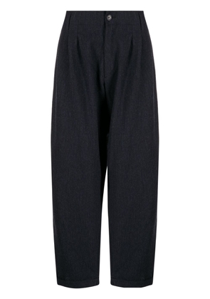 YMC cropped tapered trousers - Black