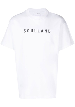 Soulland logo-print T-shirt - White