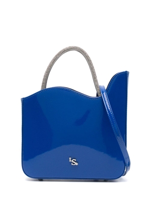 Le Silla Ivy patent-leather tote bag - Blue