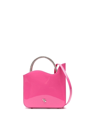Le Silla Ivy patent-leather tote bag - Pink
