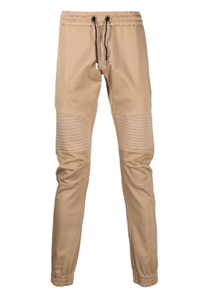Philipp Plein Iconic drawstring-waist trousers - Neutrals