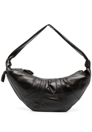 LEMAIRE large Croissant leather shoulder bag - Brown