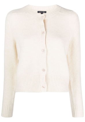 Soeur knitted crew-neck cardigan - Neutrals