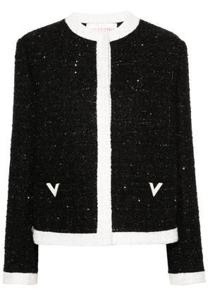 Valentino Garavani Glaze tweed jacket - Black