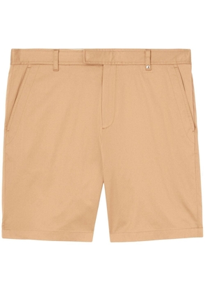 Burberry monogram-motif bermuda shorts - Neutrals