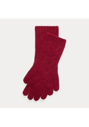 Cable-Knit Cashmere Gloves