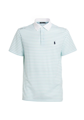 Rlx Ralph Lauren Fine Striped Polo Shirt