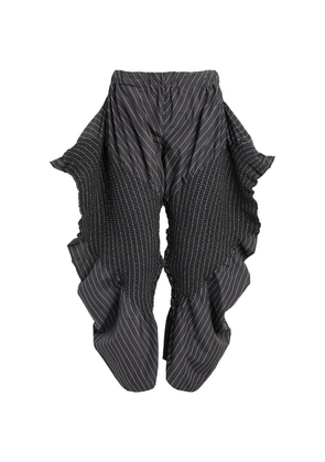 Issey Miyake Pleated Contraction Trousers