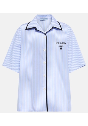 Prada Striped cotton shirt