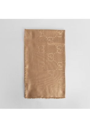 GUCCI WOMAN BROWN SCARVES