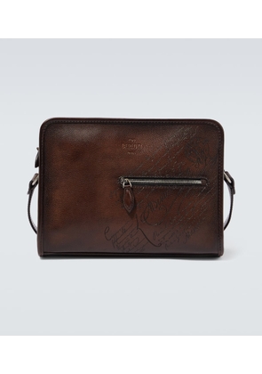 Berluti Journalier Scritto leather briefcase