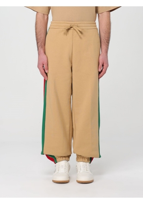 Trousers GUCCI Men colour Camel