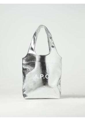 Shoulder Bag A.P.C. Woman colour Silver