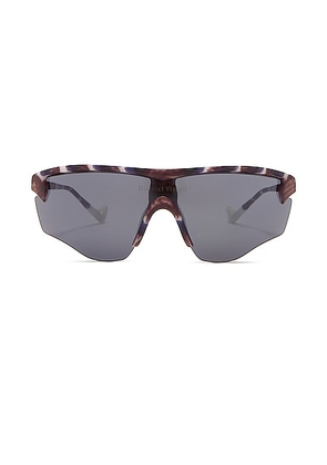District Vision Junya Racer Sunglasses in Mosaic And D Onyx Mirror - Black. Size all.