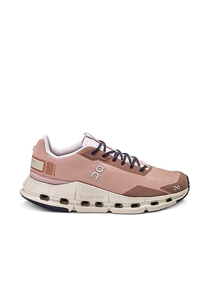 On Cloudnova Form Sneaker in Rosebrown & Orchid - Rose. Size 5 (also in 5.5).