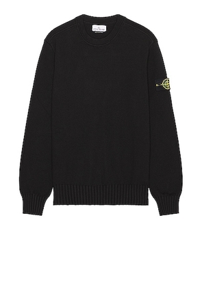 Stone Island Knit Sweater in Black - Black. Size S (also in ).