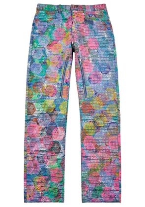 Givenchy X (b).STROY Printed Straight-leg Jeans - Multicoloured - W32