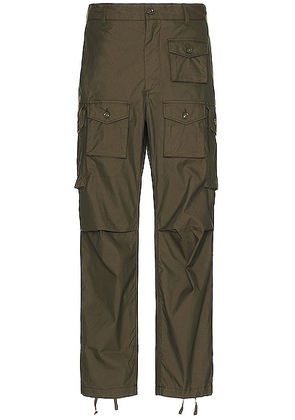 Engineered Garments Fa Pant in Olive - Olive. Size L (also in ).
