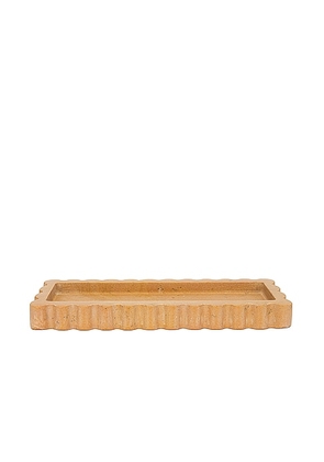 Anastasio Home The 512 Tray in Honeycomb - Mustard. Size all.