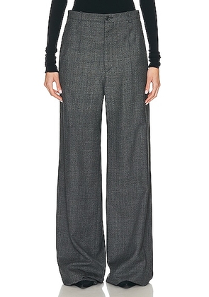 Balenciaga Regular Fit Pant in Black & Grey - Grey. Size M (also in XS).